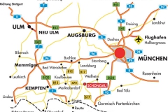 Illustrationen Landkarten Stadpläne