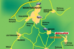 Illustrationen Landkarten Stadpläne