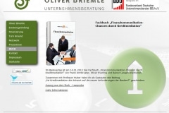 Webseite Unternehmensberatung