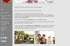 Webseite Hochzeit
