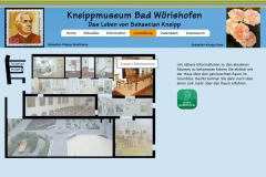 Webseite Kneipp Museum