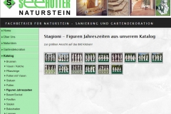 Webseite Natursteine