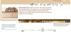 Webseite Holzhandwerk