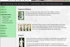Webseite Natursteine