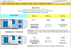 Webseite Wohnmobile