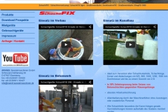 Webseite Baumaschinen