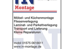 Visitenkarte IN-Montage Ingolstadt