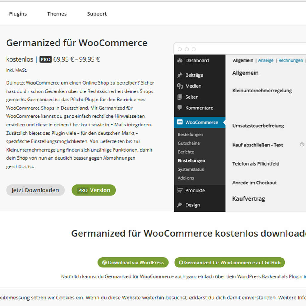 Woocommerce Germanized