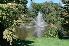 Kurpark Bad Wörishofen Springbrunnen