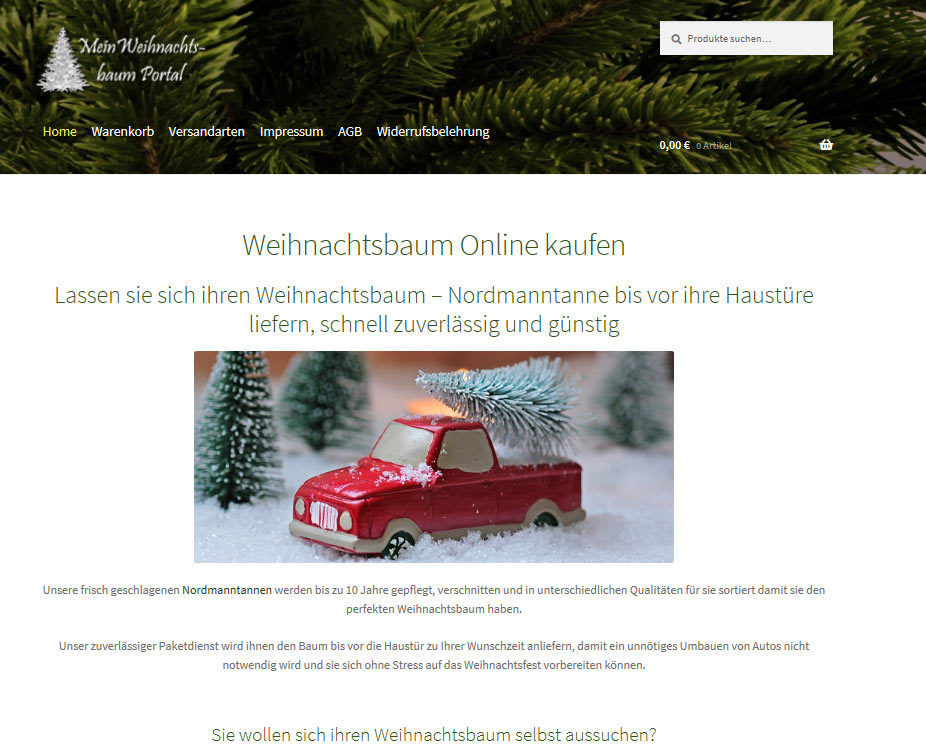 Weihnachtsbaum Online